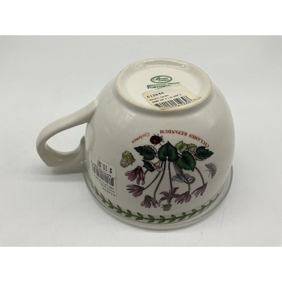 Port Meiron Botanic Garden Jumbo Cup with Lid 20 Oz Cyclamen Motif Drinkware - Picture 14 of 14